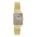 OOZOO dames horloge met metalen mesh armband (28mm)
