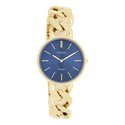 OOZOO dames horloge met grove schakelarmband (32mm)