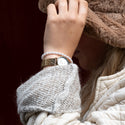 Goudkleurige OOZOO horloge met roestvrijstalen armband - C20376 (28mm)