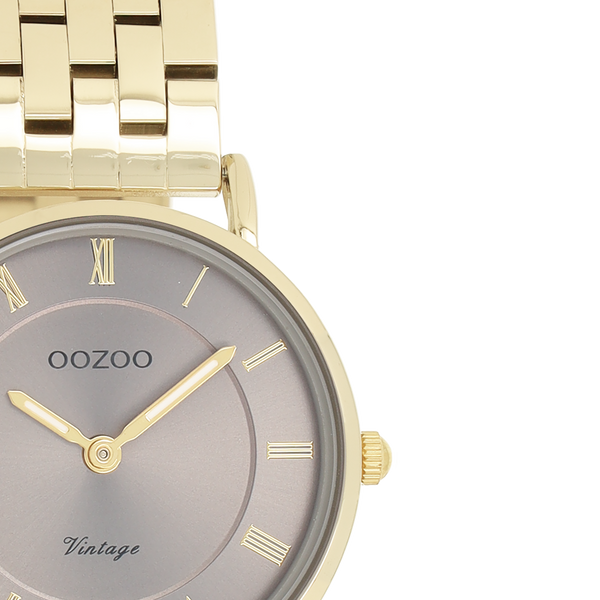 Oozoo Uhr mit Lederarmband (48 mm)