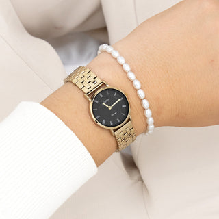 Oozoo Watch with leather strap (48mm)