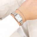Zilverkleurige OOZOO horloge met roestvrijstalen armband - C20410 (24mm)
