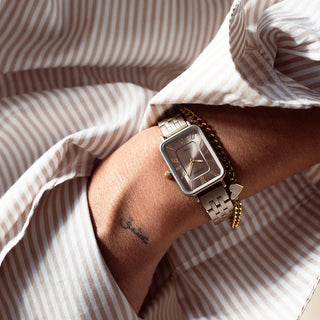 Oozoo Uhr mit Lederarmband (48 mm)