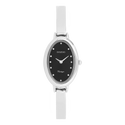 Zilverkleurige OOZOO horloge met bangle - C20461 (32mm)