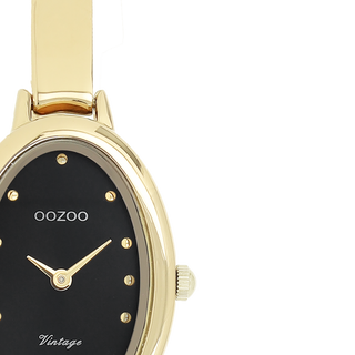 Goudkleurige OOZOO horloge met bangle - C20464 (32mm)