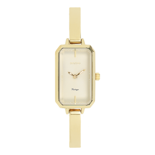 Goudkleurige OOZOO horloge met bangle - C20467 (32mm)