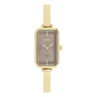 Goudkleurige OOZOO horloge met bangle - C20468 (32mm)