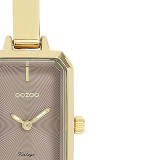 Goudkleurige OOZOO horloge met bangle - C20468 (32mm)