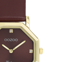 Oozoo Herren-/Damenuhr-C1057 Grau (46 mm)