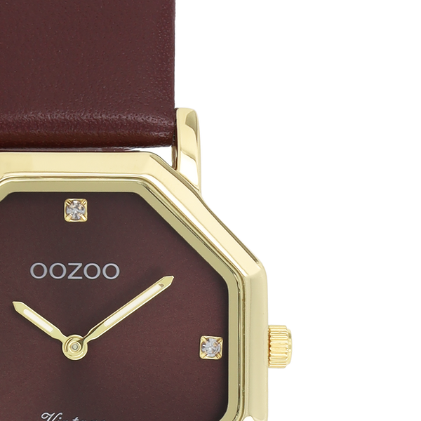 Oozoo Herren-/Damenuhr-C1057 Grau (46 mm)