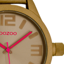 Oozoo Herren-/Damenuhr-C1057 Grau (46 mm)