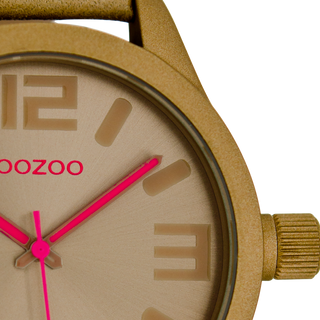 Oozoo Herren-/Damenuhr-C1057 Grau (46 mm)