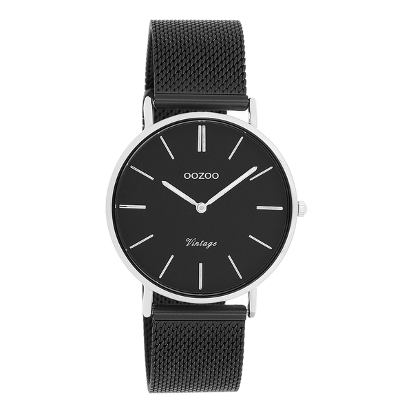 Oozoo Vintage Watch-C8865 black (40mm)