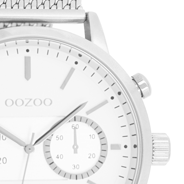 Oozoo Dames horloge-C9070 zilver (51mm)