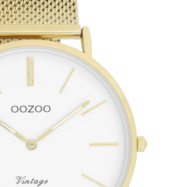 Oozoo Vintage Uhr-C9839 braun/schwarz (32mm)