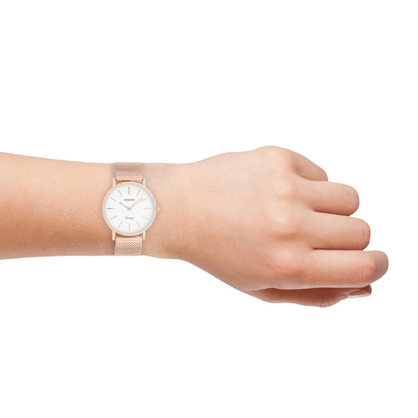 Oozoo Uhr mit Lederarmband (48 mm)