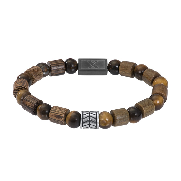 iXXXi Jewelry men's bracelet Alex Black (LENGTH: 21.5CM)