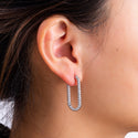 Go Dutch Label Earrings oval hoop