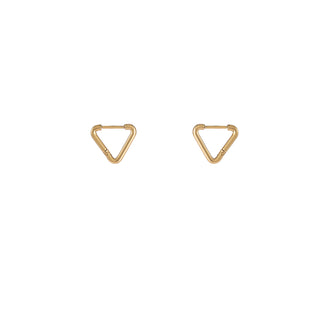 Go Dutch Label Earrings triangle ring small