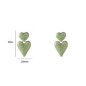 Go Dutch Label Oorknoppen Enamel Hearts