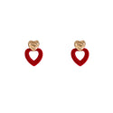 Go Dutch Label Oorknoppen Velvet Hearts