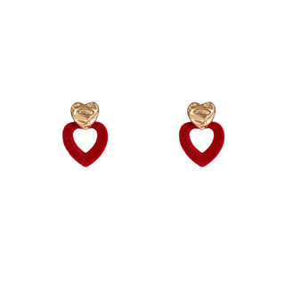 Go Dutch Label Oorknoppen Velvet Hearts