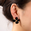 Go Dutch Label Oorknoppen Velvet Flower