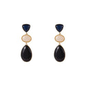Go Dutch Label Oorknoppen 3 Stone Drop