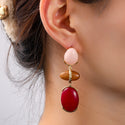 Go Dutch Label Oorknoppen Elegant Stone Drop
