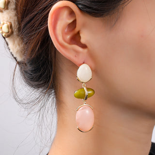 Go Dutch Label Oorknoppen Elegant Stone Drop