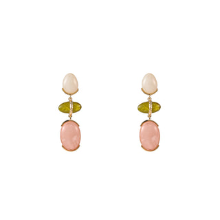 Go Dutch Label Oorknoppen Elegant Stone Drop