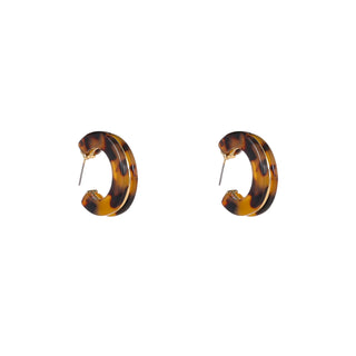 Go Dutch Label Oorknoppen 2 Lines Earring