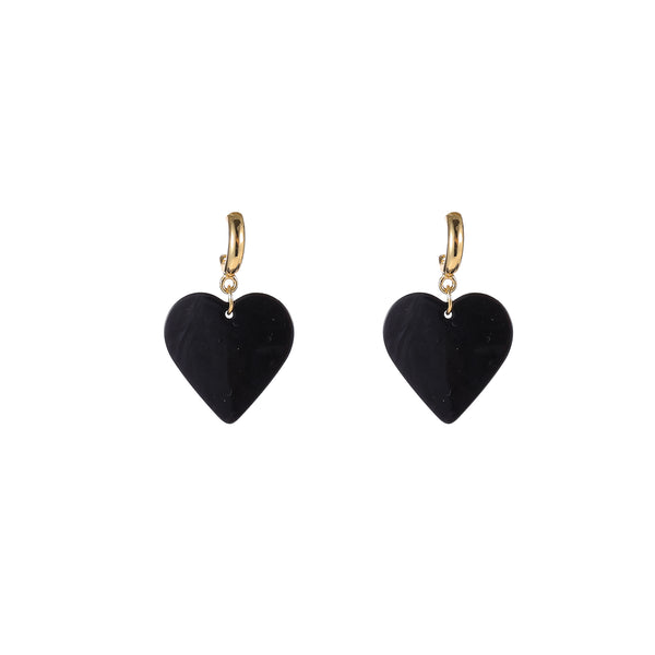 Go Dutch Label Oorknoppen Heart Dangle