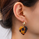 Go Dutch Label Oorknoppen Heart Dangle