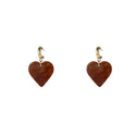 Go Dutch Label Oorknoppen Heart Dangle
