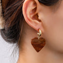 Go Dutch Label Oorknoppen Heart Dangle