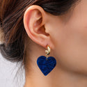 Go Dutch Label Oorknoppen Heart Dangle