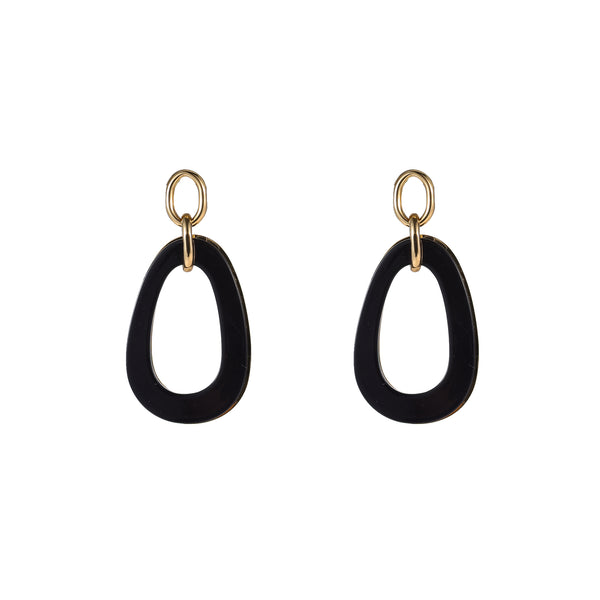 Go Dutch Label Oorknoppen Open Round Dangle