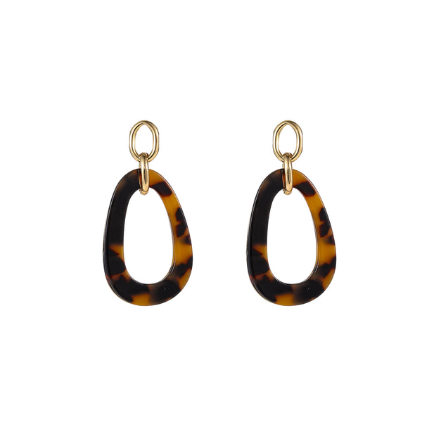 Go Dutch Label Oorknoppen Open Round Dangle