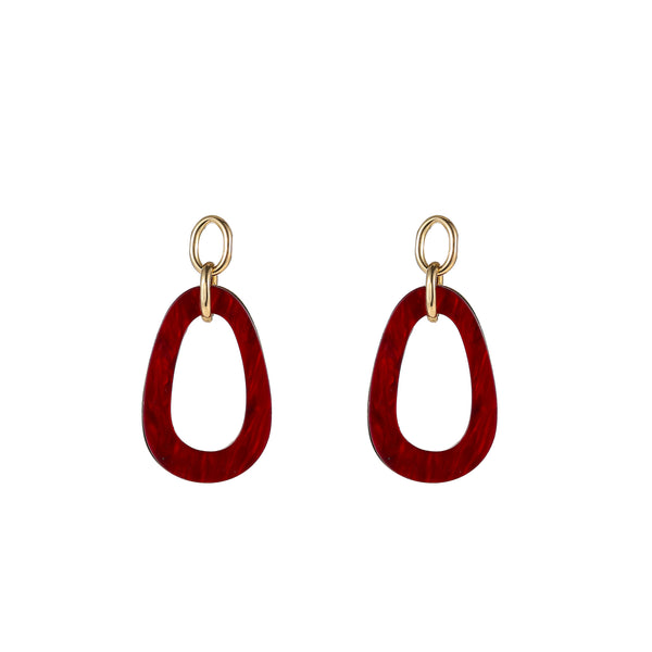 Go Dutch Label Oorknoppen Open Round Dangle