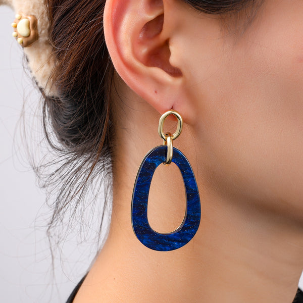 Go Dutch Label Oorknoppen Open Round Dangle