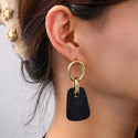 Go Dutch Label Oorknoppen Square Dangle
