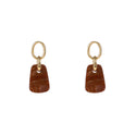 Go Dutch Label Oorknoppen Square Dangle
