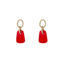 Go Dutch Label Oorknoppen Square Dangle
