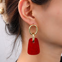 Go Dutch Label Oorknoppen Square Dangle