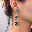 Go Dutch Label Oorknoppen Flower Dangle