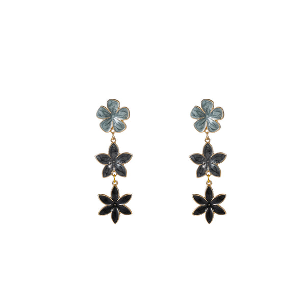 Go Dutch Label Oorknoppen Flower Dangle