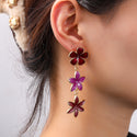 Go Dutch Label Oorknoppen Flower Dangle