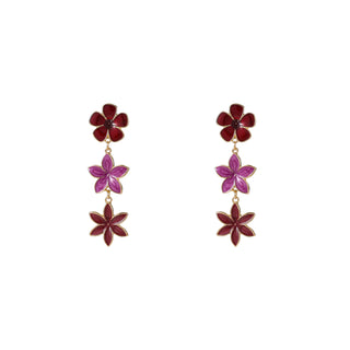 Go Dutch Label Oorknoppen Flower Dangle