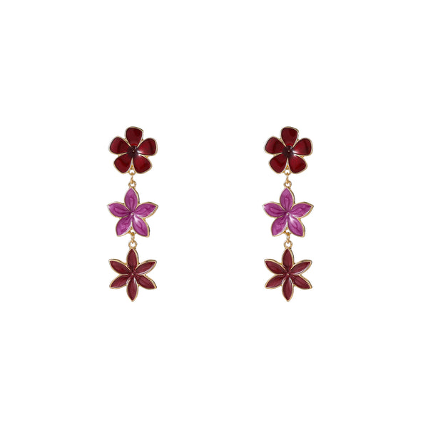 Go Dutch Label Oorknoppen Flower Dangle